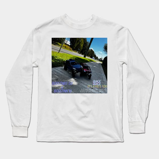 BoostnBT-50 & BoostnN70, Quack Quack Long Sleeve T-Shirt by Jaycob's N70